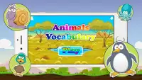 Loài vật Vocabulary for Kids Screen Shot 0