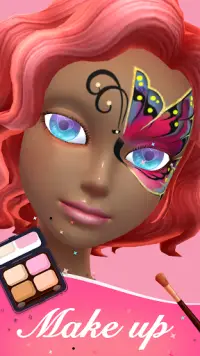 Art of Eyes 3D: Free Makeup Art Games Screen Shot 1