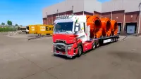 Euro Truck Simulator Games 3D Screen Shot 1