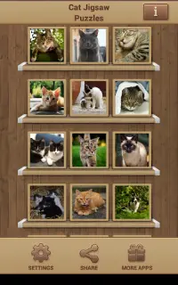 Yapboz Oyunları Kedi Oyunu Screen Shot 8
