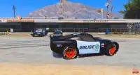 Police Mcqueen Lightning Race Chase Screen Shot 0