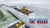 Snow Rescue Excavator Crane 3D Screen Shot 3