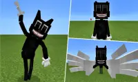 Cartoon Cat VS Siren Head Addon for Minecraft PE Screen Shot 1