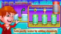 Juego Mineral Water Factory para los niños Screen Shot 2