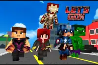 Craft Avengers Hero Fight Run Screen Shot 2