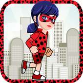 Super LadyBug adventure hero