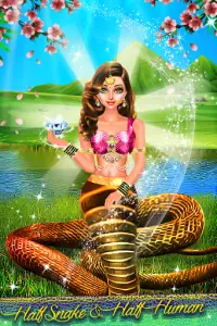 Snake Girl Salon - Game Naga Screen Shot 5