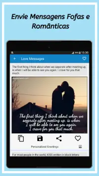 Mensagens de Amor de Namorado Screen Shot 6