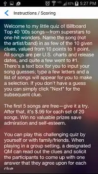 Quiz Master’s '00s Music Quiz Screen Shot 1