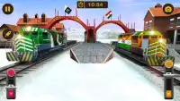 Modern Pak vs Indian Train Race: Azadi Train Game Screen Shot 0