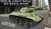 Drive Army Tank 3D Simulator Screen Shot 0