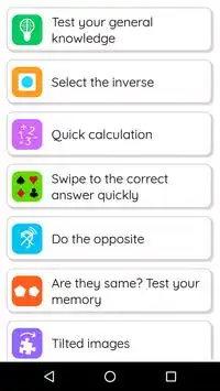 Brain Games For Adults - Fast & Logical Thinking Screen Shot 0