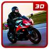 City Highway Motorbike Rider 3D Traffic Racer Game