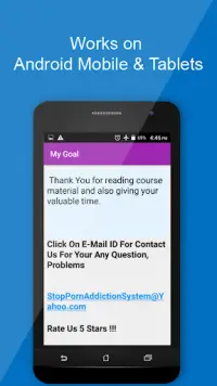 Quit Porn Addiction Guide App. Screen Shot 6