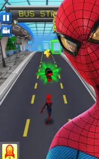 Subway avengers Infinity Dash: spiderman & ironman Screen Shot 5