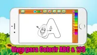 ABC 123 Kids Game Vocabulário Phonic Tracing Spell Screen Shot 4