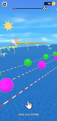 Balloon Race Screen Shot 1