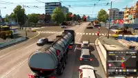 Heavy Truck Driving Simulator 3D: Realistic mobile Screen Shot 3