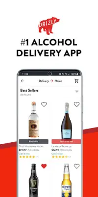 Drizly: Alcohol delivery. Order Wine Beer & Liquor Screen Shot 0
