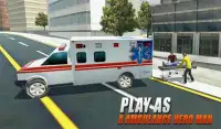 Löschfahrzeug-Rettungs-Ambulanz - NY-Feuerwehrmann Screen Shot 14