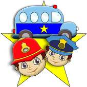 Police Bus And Police Car Game