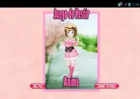 Juegos de Vestir Anime Screen Shot 0