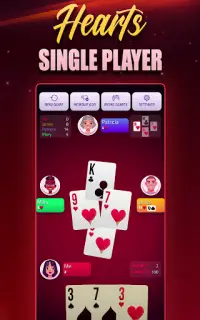 Hearts Offline - Single Player Screen Shot 4