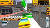 Таксист City 3D игры 2014 Screen Shot 0