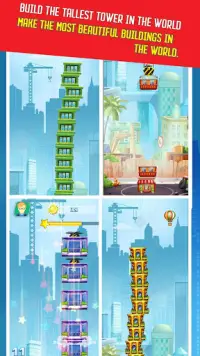 Xây dựng tháp- Tower Builder- Tower City Screen Shot 0
