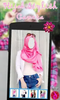 Hijab Stylish Camera Screen Shot 1