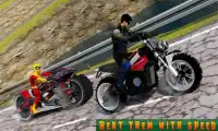Super Moto Heroes: Extreme Stunt Wyścigi Rowerowe Screen Shot 5