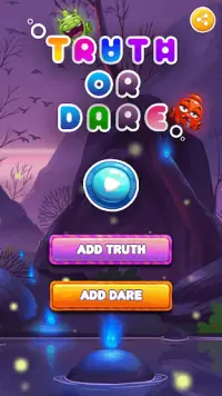 Truth or Dare - Dare questions, Fun Party games Screen Shot 1