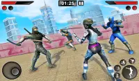Superhero Iron Ninja - Ninja Street Fighter Game Screen Shot 4