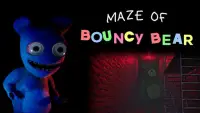 Maze Of Bouncy Bear call game Screen Shot 2