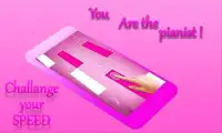 Pink Piano Tiles Screen Shot 2