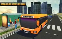 Modern City School Bus Driving Simulator Pro 3D Screen Shot 4