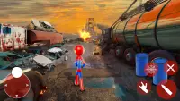 Stickman Seil Held Spiele 3D Screen Shot 5