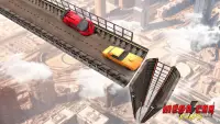 mega car ramp: imposible stunt Screen Shot 2
