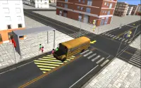 sekolah pemandu bas 3D Screen Shot 1