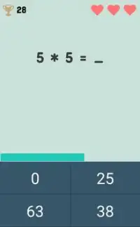 Sky Math: Simple Math Game Screen Shot 2