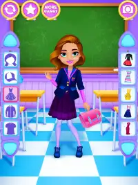 School Dress Up Girls Games Screen Shot 8