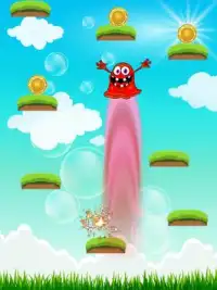 Cute Monster Jump Screen Shot 4