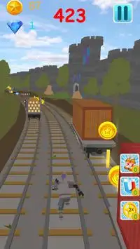 Subway Knight Runner Screen Shot 8