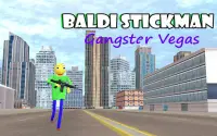 Baldi Stickman Superhero Gangster Crime City Vegas Screen Shot 0