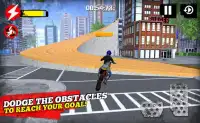 Rooftop Moto Bike Stunt Sim Screen Shot 2
