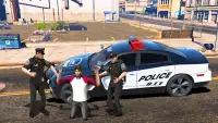 Future Police Car Chase Simulator Game Screen Shot 3