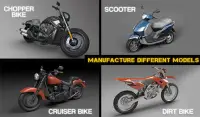 constructeur vélo magasin 3D usine mécanicien moto Screen Shot 6
