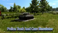 Police Tank And Cars Simulator Screen Shot 1