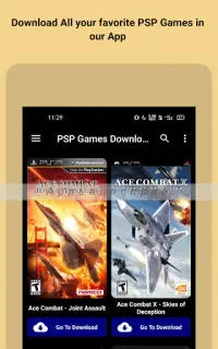 PSP Games Downloader - PSP PSX PS2, ISO & CSO Roms Screen Shot 9
