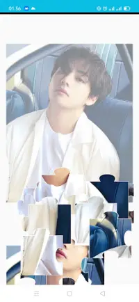 BTS V Puzzle Game Taehyung offline Screen Shot 4